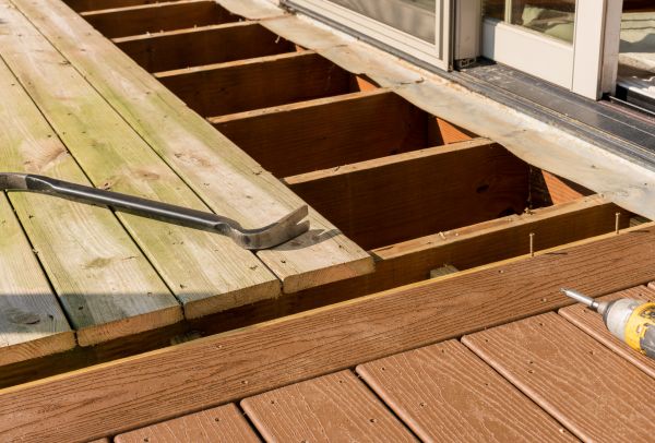 Cost of Old Deck Repair in Westfield