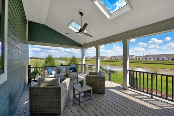 Covered Deck Construction in Westfield