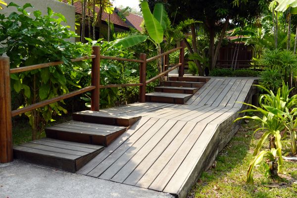 Wood Ramp Installation in Westfield