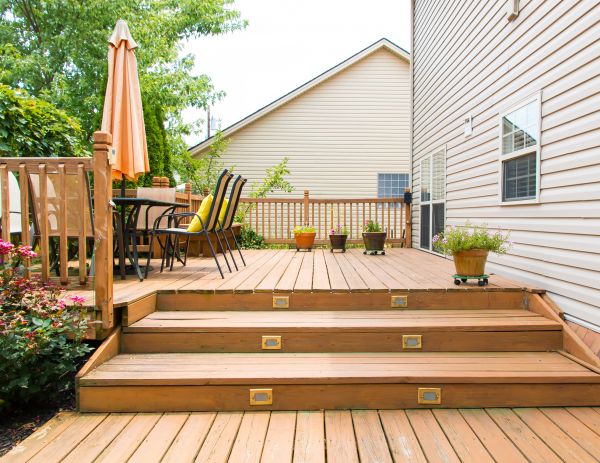 Wooden Patio Installation in Westfield