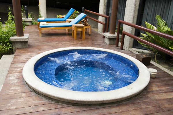 Hot Tub Deck Construction in Westfield