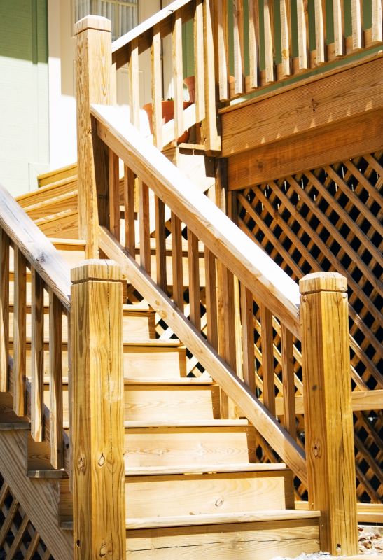 Deck Stairs and Railings